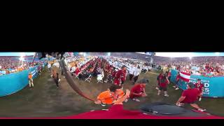 Special Olympics Opening Ceremony Walk Along With Romania