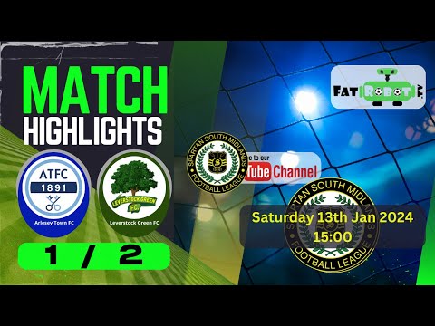 Highlights | Arlesey Town FC v Leverstock Green FC, 13th January 2024 - SSML Premier Division