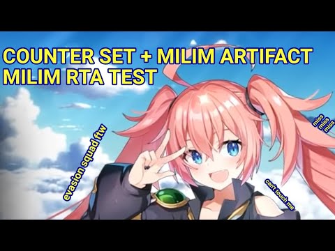 Epic Seven - Milim Counter Set + Her Artifact Goes to RTA with 90% Evasion  - Love Evasion Squad