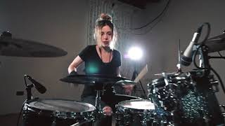 Thom Yorke - Skip Divided [Modeselektor remix ] Drum cover by Olya Dolgopolova
