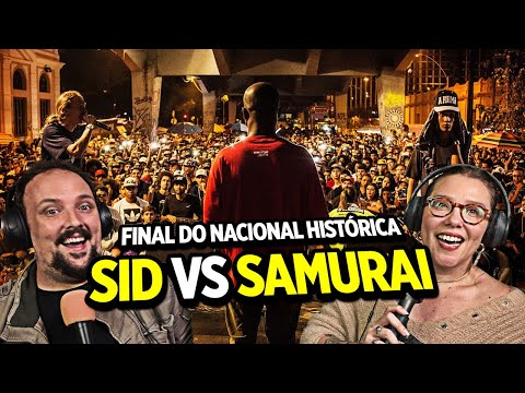 Samurai (RJ) vs Sid (DF) (Final) - Duelo de MCS Nacional 2016 - 20/11/16 - CASAL REACT