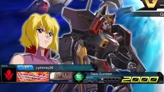 Mobile Suit Gundam Extreme VS Maxiboost ON (PS4): Gaia Gundam Gameplay