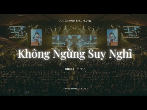 Dương Domic - Không Ngừng Suy Nghĩ