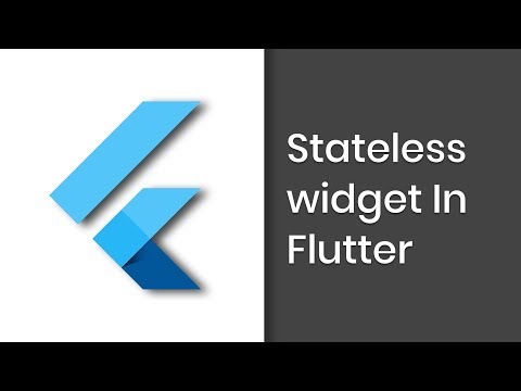 Learn to build Flutter Reactive Framework | Part 2 | Stateless Widget | Eduonix