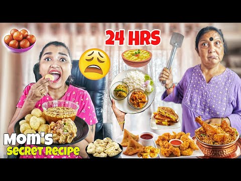 MY Mother Decides WHAT I Eat For 24 Hours Challenge - Cooking MOM's SECRET Recipes - FOOD CHALLENGE