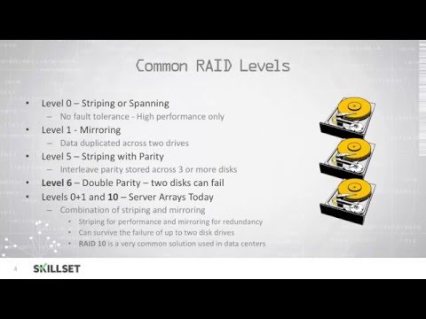 RAID - System Resilience and Fault Tolerance (CISSP Free by Skillset.com)
