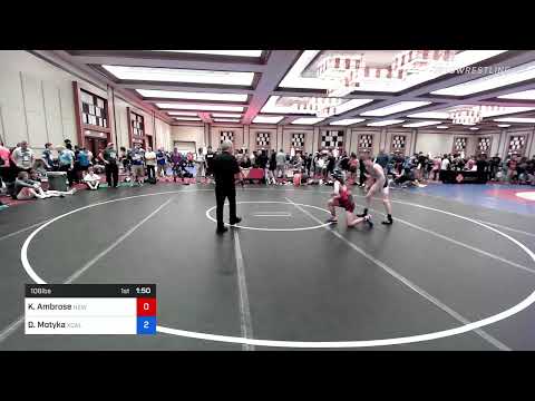 106 Lbs Rr Rnd 3 - Kaleb Ambrose, New Jersey Vs Davis Motyka, XCalibur Athletics F5b7