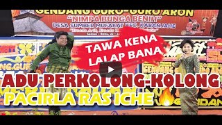Download lagu Meriahhh 🤣 adu perkolong kolong iche br ginting ras pacirla sembiring mp3