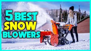 ✅Top 5 Best Snowblowers For Heavy Wet Snow (Buying Guide)