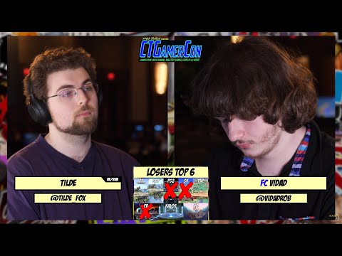 CT GamerCon 2025 Losers Top 6 - Tilde vs Vidad - Super Smash Bros  Ultimate