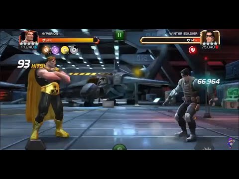 5 Star Hyperion Rank 5 Vs Rol Winter Soldier