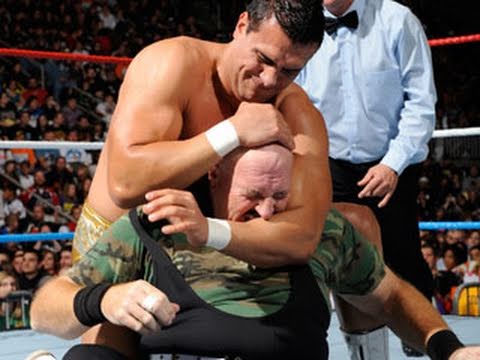 Raw: Sgt. Slaughter vs. Alberto Del Rio