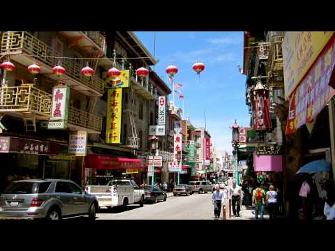 1 Hour - Urban Sounds - White Noise – A Walk in Chinatown - Relaxing - Ambience - Ambient