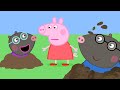 Peppa Pig S New Friend Molly Mole Is Digging At The Sandpit