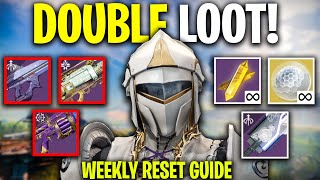 DOUBLE NIGHTFALL LOOT & RANK GAINS | Daily Red Borders & MORE Your Weekly Farming Guide In Destiny 2