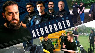 Fiz um tour no aeroporto com o pessoal da série e deu ruim