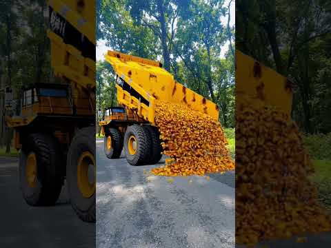 Dozer truck passing with future technology 😯#viralshorts #shorts #vfx #shortsfeed #shortsyoutube