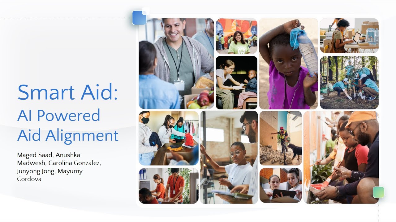 UCB MIDS Team:Smart Aid - Capstone Demo