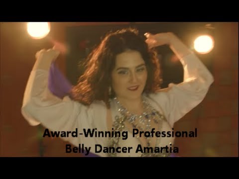 Promotional video thumbnail 1 for Amartia The Greek Bellydance Bombshell!