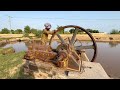 Kala Engine | Old Black Desi Engine Working in the Village