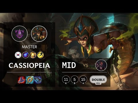 Cassiopeia Mid vs Lucian - KR Master Patch 10.3