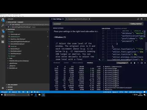 Set Up Visual Studio Code For Powershell And Sql Server