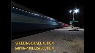 Download lagu Night Railfannning!! Speeding Diesel Action on Jaipur-Phulera Section! Indian Railways!! mp3