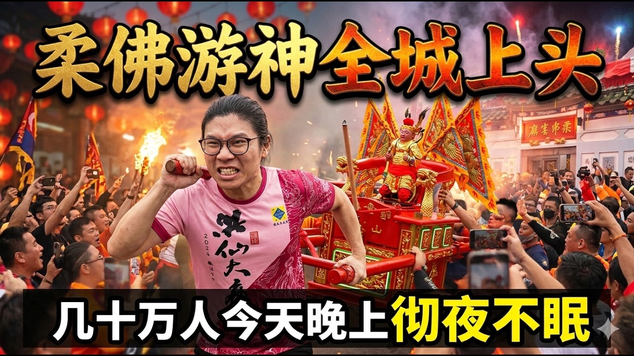 Why do the Johor Ancient Temple procession keep hundreds of thousands of people awake all night, ...