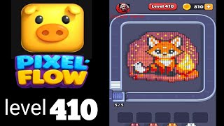 Pixelflow level 409 very hard level Guide Walkthrough Solution