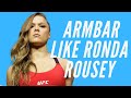 How To Armbar Like Ronda Rousey BJJ Judo Style Arm Bar