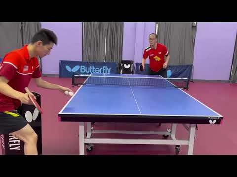 Butterfly Training Tips with Jinxin Wang - Forehand Loop Long and Half Long Balls