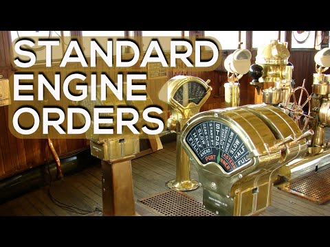 STANDARD ENGINE ORDERS | SMCP | MARITIME ENGLISH