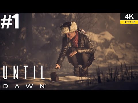 Until Dawn Remake Walkthrough Gameplay Part 1| No Commentary [4k UHD PC]