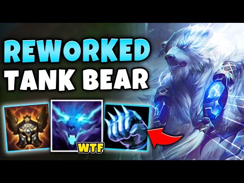 *REWORKED VOLIBEAR* CAN HE JUNGLE?! I BUILT FULL TANK ON THE BEAR - League of Legends