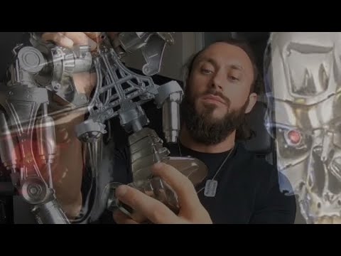 Build The Terminator - Parts 51 & 52 - Fitting Details to the Pelvis & Assembling a Muscle 💪🏼