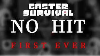 Unofficial Disbelief Papyrus - Gaster Survival - NO HIT (FIRST EVER)