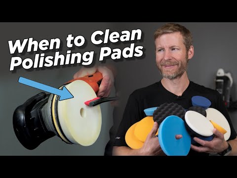 Best way to clean polishing pads during and after paint correction