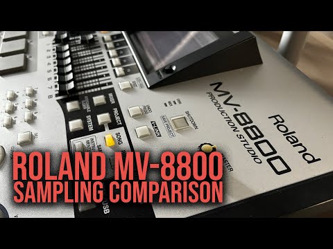 Roland MV-8800 - Sampling Comparison | #roland #mv8800 |
