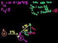 2-Dimensional Momentum Problem Part 1 Video Tutorial