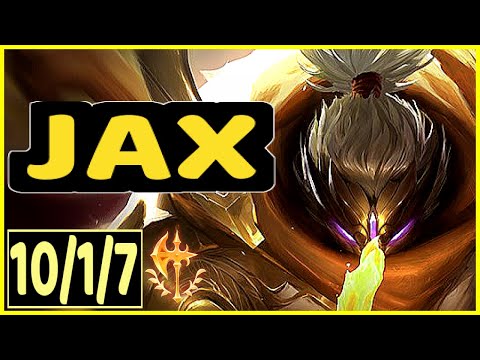 TF BLADE (JAX) - 10/1/7 KDA TOP GAMEPLAY - NA Ranked DIAMOND