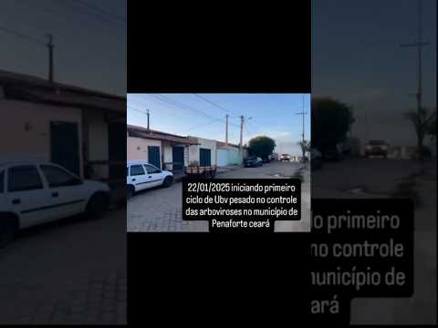 Carro Fumacê contra a dengue em Penaforte - CE