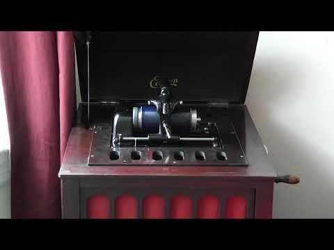 Edison blue amberol cylinder 1864 - "Alexander's Ragtime Band Medley" (banjo) by Fred Van Eps