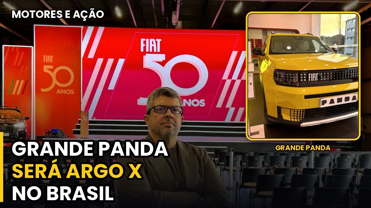 NOVO ARGO X: o nome está confirmado! E a Fiat promete um lançamento por ano até 2030 🇮🇹🇧🇷