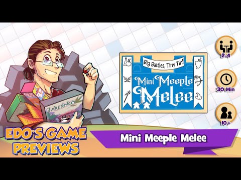 Edo's Mini Meeple Melee Review (KS Preview)