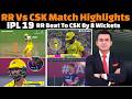 Rajasthan Royals Vs Chennai Super Kings Complete Match Highlights IPL 2026