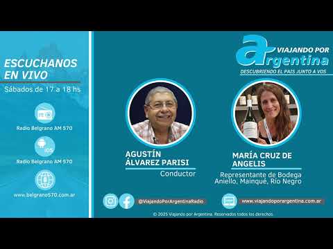 HOTELGA 2025: María Cruz de Angelis de Bodega Aniello, Mainqué, Río Negro | Viajando por Argentina