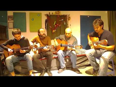 Alba a Cuatro Guitarras con Néstor Gómez en La Plata...