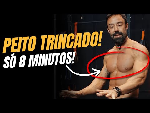 Exercises for MONSTER CHEST! The Best Workout to Get a Bigger Chest in 8 Minutes - Sérgio Bertoluci