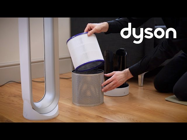 Video teaser for Dyson Pure Cool Link tower purifier fan - Replacing the filter (Canada)