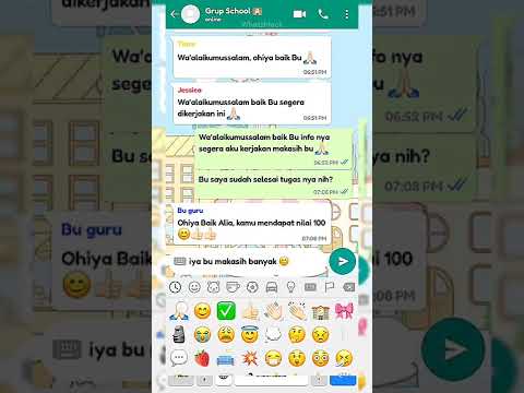 POV DIKASIH TUGAS IPA SAMA GURU ♡ || pov whatsmock fake chat tugas sekolah || #whatsmock #tugasipa